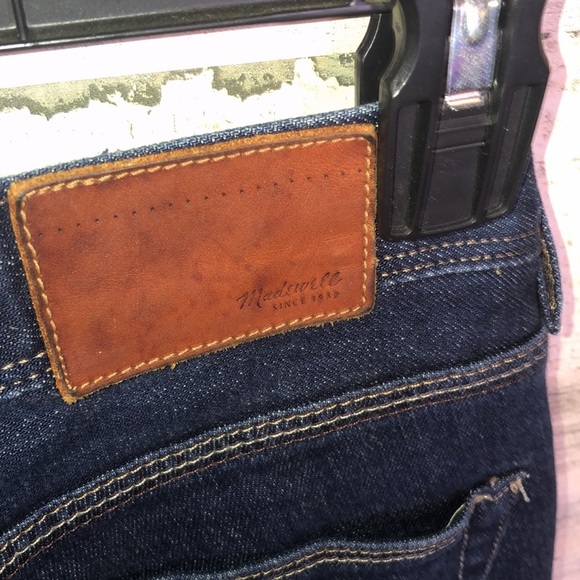 Madewell rail straight jeans size 26X32 98% cotton 2% spandex classic denim jean - Picture 8 of 8